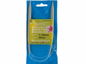 8 mm (US 11) Circular Knitting Needles. Length: 80 cm (32&). 8 mm (US 11) Brand SKC, acs-179