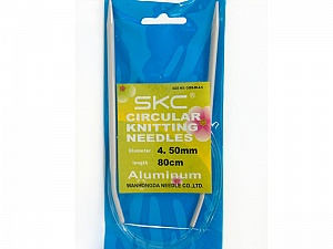 4.5 mm (US 7) Circular Knitting Needles. Length: 80 cm (32&). 4.5 mm (US 7) Brand SKC, acs-70