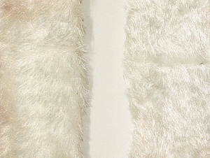 Length is about 40 cm White, Brand Ice Yarns, acs-1244