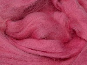 50gr-1.8m (1.76oz-1.97yards) 100% Wool felt Fiber Content 100% Wool, Pink, Brand Ice Yarns, acs-1416