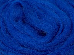 50gr-1.8m (1.76oz-1.97yards) 100% Wool felt Fiber Content 100% Wool, Saxe Blue, Brand Ice Yarns, acs-1420