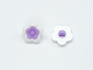 15mm long White, Lilac, Brand Ice Yarns, acs-1614