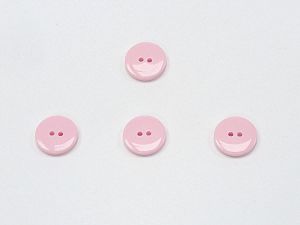 15mm long 4 Butterfly Figure Buttons Pink, Brand Ice Yarns, acs-1738 