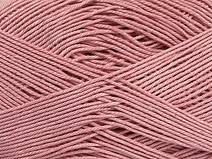 Ne: 8/4. Nm 14/4 Contenido de fibra 100% Mercerizado del algodón, Rose Pink, Brand Ice Yarns, Yarn Thickness 2 Fine Sport, Baby, fnt2-49609