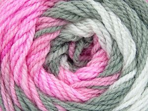 . . Fiber Content 100% Baby Acrylic, White, Pink, Brand ICE, Grey, Yarn Thickness 2 Fine Sport, Baby, fnt2-50002
