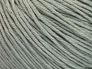 Fiber Content 60% Bamboo, 40% Cotton, Light Grey, Brand Ice Yarns, Yarn Thickness 3 Light DK, Light, Worsted, fnt2-50534