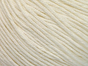 Fiber Content 60% Bamboo, 40% Cotton, White, Brand ICE, Yarn Thickness 3 Light DK, Light, Worsted, fnt2-50535