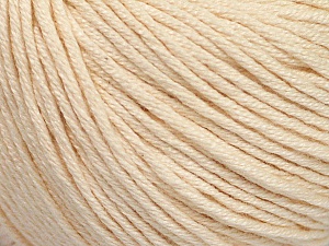 Fiber Content 60% Bamboo, 40% Cotton, Brand Ice Yarns, Dark Cream, Yarn Thickness 3 Light DK, Light, Worsted, fnt2-50539