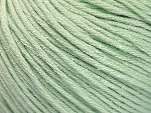 Fiber Content 60% Bamboo, 40% Cotton, Mint Green, Brand Ice Yarns, Yarn Thickness 3 Light DK, Light, Worsted, fnt2-50546
