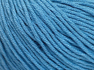 Fiber Content 60% Bamboo, 40% Cotton, Brand Ice Yarns, Blue, Yarn Thickness 3 Light DK, Light, Worsted, fnt2-50551