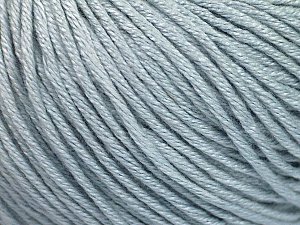 Fiber Content 60% Bamboo, 40% Cotton, Light Blue, Brand Ice Yarns, Yarn Thickness 3 Light DK, Light, Worsted, fnt2-50552