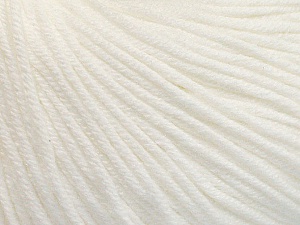 Fiber Content 60% Cotton, 40% Acrylic, White, Brand Ice Yarns, Yarn Thickness 2 Fine Sport, Baby, fnt2-51216
