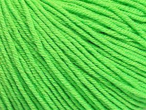 Fiber Content 60% Cotton, 40% Acrylic, Light Green, Brand Ice Yarns, Yarn Thickness 2 Fine Sport, Baby, fnt2-51227