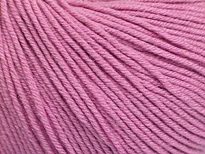 Fiber Content 60% Cotton, 40% Acrylic, Light Orchid, Brand Ice Yarns, Yarn Thickness 2 Fine Sport, Baby, fnt2-51243