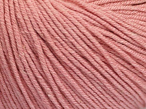 Fiber Content 60% Cotton, 40% Acrylic, Rose Pink, Brand Ice Yarns, Yarn Thickness 2 Fine Sport, Baby, fnt2-51245