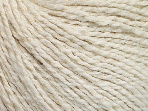 Fiber Content 68% Cotton, 32% Silk, Off White, Brand Ice Yarns, Yarn Thickness 2 Fine Sport, Baby, fnt2-51925