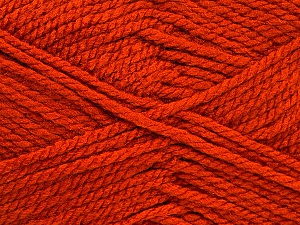 Bulky Fiber Content 100% Acrylic, Brand Ice Yarns, Dark Orange, Yarn Thickness 5 Bulky Chunky, Craft, Rug, fnt2-52122