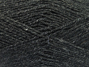 Fiber Content 70% Acrylic, 30% Wool, Brand Ice Yarns, Anthracite Black, Yarn Thickness 4 Medium Worsted, Afghan, Aran, fnt2-52602