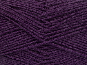 Fiber Content 70% Acrylic, 30% Wool, Purple, Brand Ice Yarns, Yarn Thickness 4 Medium Worsted, Afghan, Aran, fnt2-52614