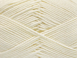 Baby cotton is a 100% premium giza cotton yarn exclusively made as a baby yarn. It is anti-bacterial and machine washable! Fiber Content 100% Giza Cotton, White, Brand Ice Yarns, Yarn Thickness 3 Light DK, Light, Worsted, fnt2-53063