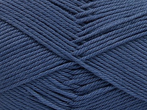Baby cotton is a 100% premium giza cotton yarn exclusively made as a baby yarn. It is anti-bacterial and machine washable! Fiber Content 100% Giza Cotton, Indigo Blue, Brand Ice Yarns, Yarn Thickness 3 Light DK, Light, Worsted, fnt2-53065