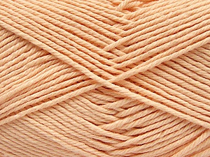 Baby cotton is a 100% premium giza cotton yarn exclusively made as a baby yarn. It is anti-bacterial and machine washable! Fiber Content 100% Giza Cotton, Light Salmon, Brand Ice Yarns, Yarn Thickness 3 Light DK, Light, Worsted, fnt2-53077