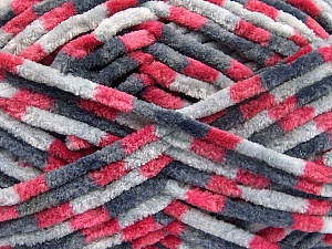 Contenido de fibra 100% Micro fibra, Pink, Brand Ice Yarns, Grey Shades, Yarn Thickness 4 Medium Worsted, Afghan, Aran, fnt2-53109