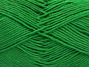 Contenido de fibra 100% Mercerizado del algodón, Brand Ice Yarns, Green, Yarn Thickness 2 Fine Sport, Baby, fnt2-53788
