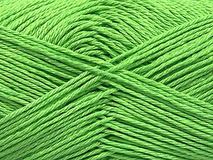 Contenido de fibra 100% Mercerizado del algodón, Light Green, Brand Ice Yarns, Yarn Thickness 2 Fine Sport, Baby, fnt2-53789