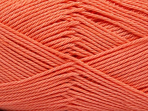 Contenido de fibra 100% Mercerizado del algodón, Light Orange, Brand Ice Yarns, Yarn Thickness 2 Fine Sport, Baby, fnt2-53802