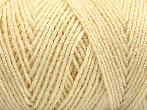Items made with this yarn are machine washable & dryable. Ä°Ã§erik 100% Dralon Acrylic, Brand Ice Yarns, Cream, Yarn Thickness 4 Medium Worsted, Afghan, Aran, fnt2-54250 