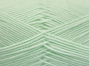 Fiber Content 50% Bamboo, 50% Acrylic, Mint Green, Brand Ice Yarns, Yarn Thickness 2 Fine Sport, Baby, fnt2-54434