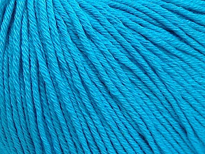 Global Organic Textile Standard (GOTS) Certified Product. CUC-TR-017 PRJ 805332/918191 Fiber Content 100% Organic Cotton, Turquoise, Brand Ice Yarns, Yarn Thickness 3 Light DK, Light, Worsted, fnt2-55221