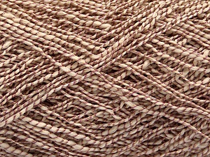 Composition 62% Coton, 23% Viscose, 15% Polyamide, Rose Brown, Brand Ice Yarns, Cream, Yarn Thickness 2 Fine Sport, Baby, fnt2-56159
