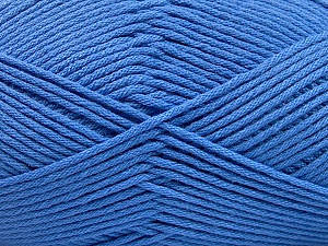 Composition 50% SuperFine Nylon, 50% SuperFine Acrylic, Brand Ice Yarns, Blue, Yarn Thickness 4 Medium Worsted, Afghan, Aran, fnt2-56287 
