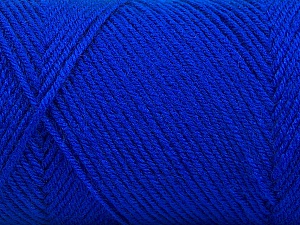 Fiber Content 50% Acrylic, 50% Wool, Brand Ice Yarns, Blue, Yarn Thickness 3 Light DK, Light, Worsted, fnt2-56436