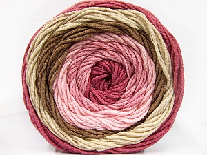 Fiber Content 100% Acrylic, Pink, Orchid, Brand ICE, Camel, Beige, Yarn Thickness 4 Medium Worsted, Afghan, Aran, fnt2-56546