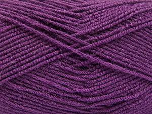 Fiber Content 70% Acrylic, 30% Wool, Purple, Brand Ice Yarns, Yarn Thickness 4 Medium Worsted, Afghan, Aran, fnt2-56863