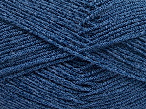 Fiber Content 70% Acrylic, 30% Wool, Brand Ice Yarns, Blue, Yarn Thickness 4 Medium Worsted, Afghan, Aran, fnt2-56921