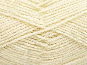 Fiber Content 65% Merino Wool, 35% Silk, Brand Ice Yarns, Cream, Yarn Thickness 3 Light DK, Light, Worsted, fnt2-57668