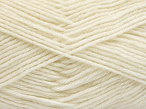 Fiber Content 65% Merino Wool, 35% Silk, Brand Ice Yarns, Ecru, Yarn Thickness 3 Light DK, Light, Worsted, fnt2-57669