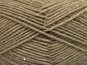 Fiber Content 65% Merino Wool, 35% Silk, Khaki, Brand Ice Yarns, Yarn Thickness 3 Light DK, Light, Worsted, fnt2-57671