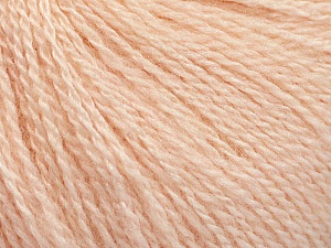 Fiber Content 65% Merino Wool, 35% Silk, Light Salmon, Brand Ice Yarns, Yarn Thickness 1 SuperFine Sock, Fingering, Baby, fnt2-57860
