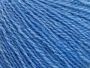 Fiber Content 65% Merino Wool, 35% Silk, Brand Ice Yarns, Blue, Yarn Thickness 1 SuperFine Sock, Fingering, Baby, fnt2-57861