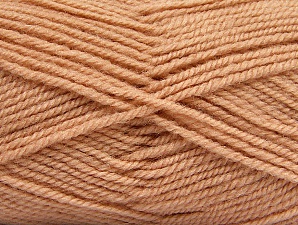 Fiber Content 50% Wool, 50% Acrylic, Light Salmon, Brand Ice Yarns, Yarn Thickness 4 Medium Worsted, Afghan, Aran, fnt2-58189