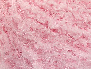 Fiber Content 100% Polyamide, Brand Ice Yarns, Baby Pink, Yarn Thickness 6 SuperBulky Bulky, Roving, fnt2-58234