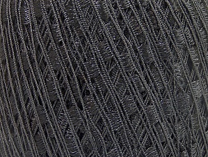 Trellis Fiber Content 100% Polyester, Brand Ice Yarns, Black, Yarn Thickness 5 Bulky Chunky, Craft, Rug, fnt2-58246