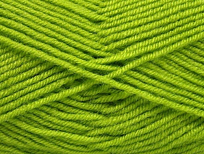 Fiber Content 60% Acrylic, 40% Wool, Brand Ice Yarns, Green, Yarn Thickness 3 Light DK, Light, Worsted, fnt2-58340