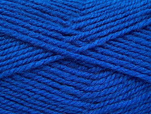 Fiber Content 50% Acrylic, 50% Wool, Brand Ice Yarns, Blue, Yarn Thickness 4 Medium Worsted, Afghan, Aran, fnt2-58374