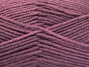 Fiber Content 50% Wool, 50% Acrylic, Lavender, Brand Ice Yarns, Yarn Thickness 4 Medium Worsted, Afghan, Aran, fnt2-58381 